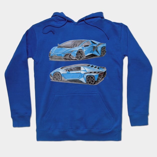 Lamborghini Hoodie by An.D.L.